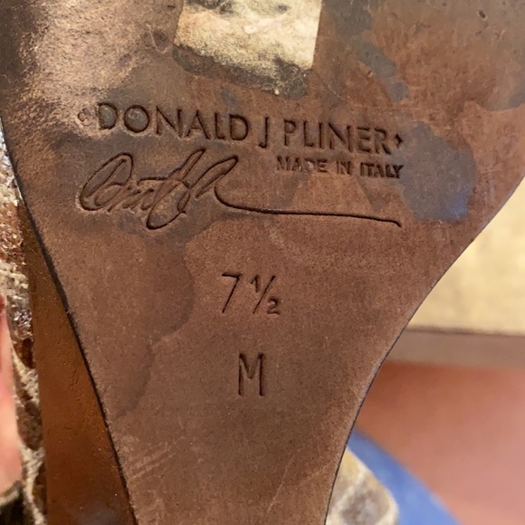 Women’s Donald Pliner shoes size 7.5 - Picture 9 of 13